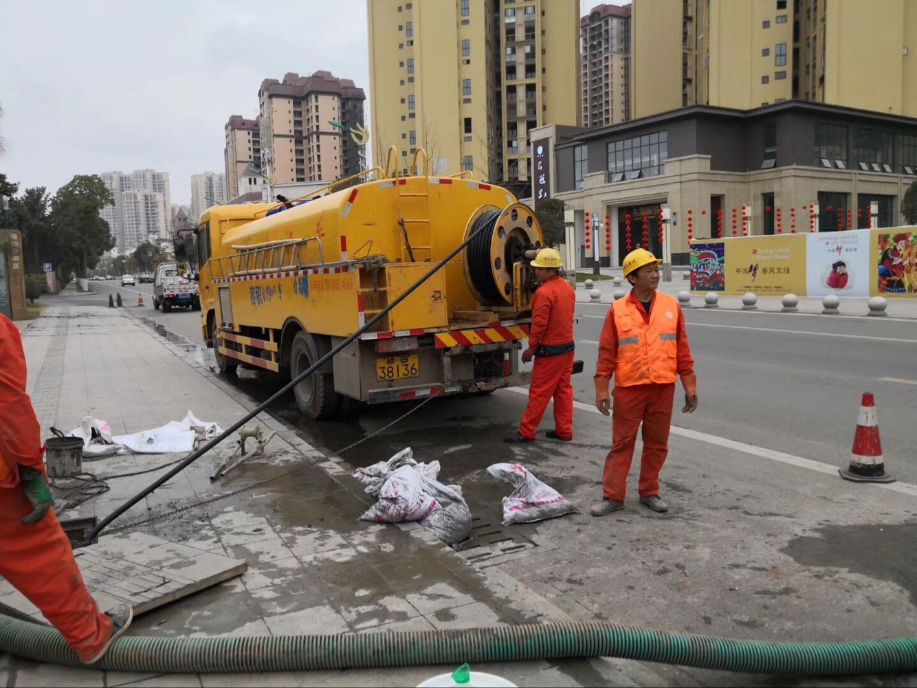 共和排污管道清淤-管道清洗